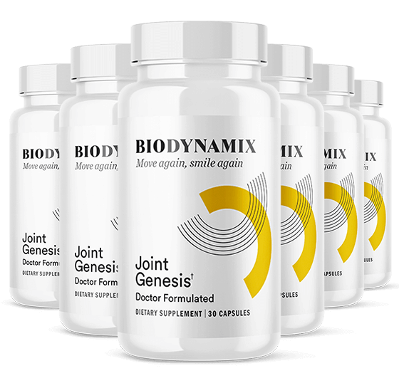 6 Bottles Joint Genesis 180 Day Supply Best Value